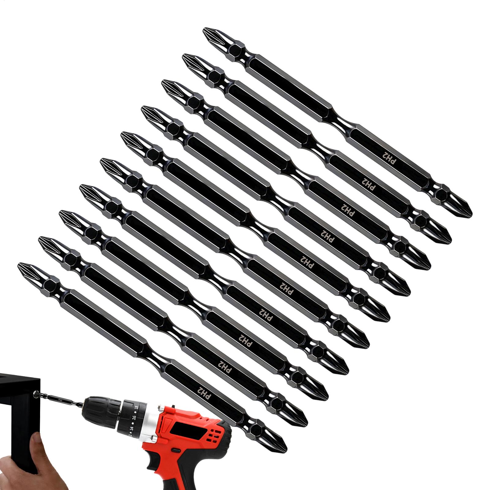 Screwdriver Set - Magnetyczne końcówki do wiertarki, dwustronne frezowane