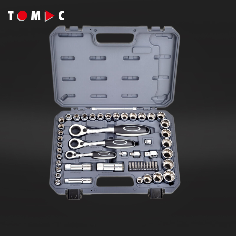 Tool Set - Zestaw kluczy nasadowych TOMAC 52 szt.