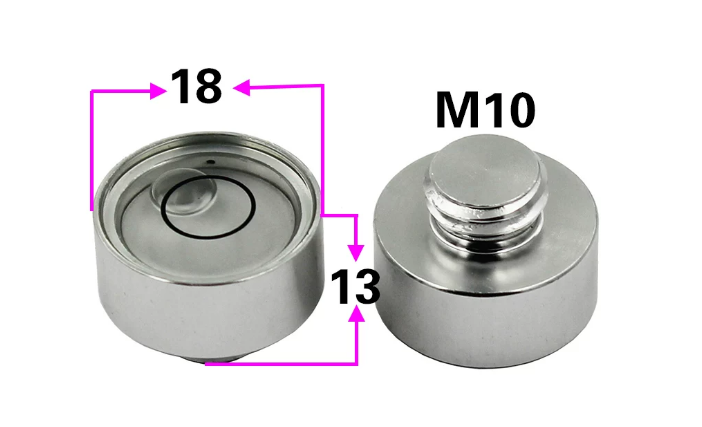 2 sztuki - Mini pozioma okrągł – Spirit Level recenzja i cena