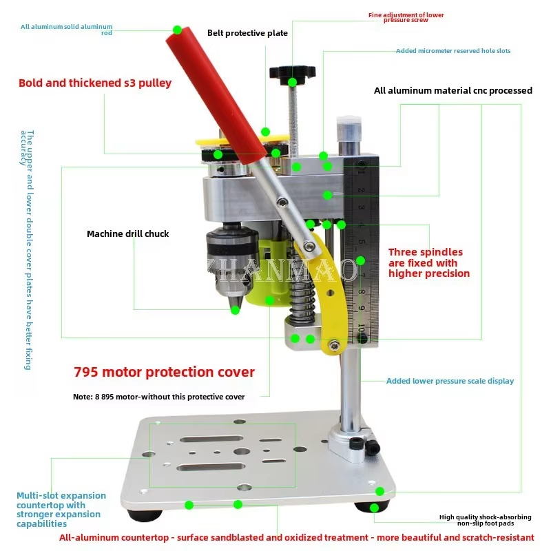 Miniaturowa, precyzyjna wierta – Drill Press recenzja i cena